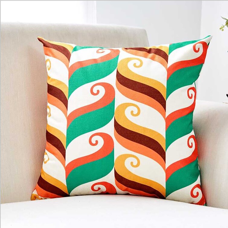 Wayfair 2024 orange pillows